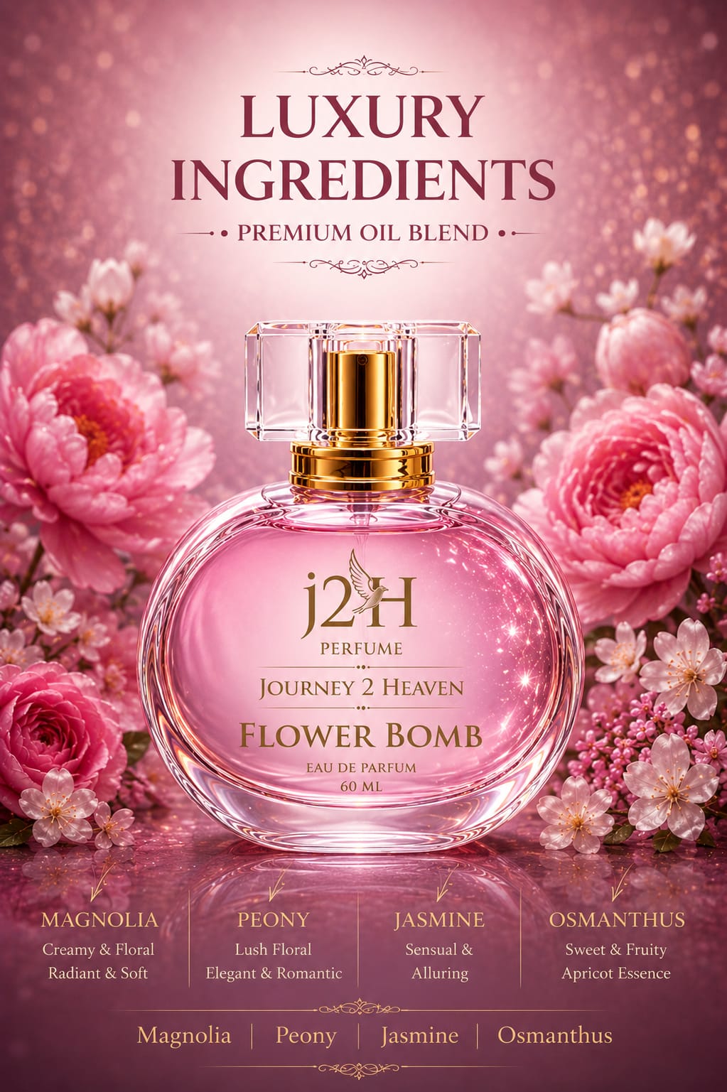 FLOWER BOMB Inspired by @Gucci Flor@
